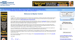Desktop Screenshot of bipolarcentral.com